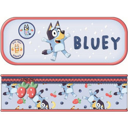 Graffiti Bluey Κασετίνα Γαλάζια 260341