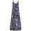 Celestino Maxi Καλοκαιρινό Καθημερινό Φόρεμα Floral Navy Μπλε SQ7569.8667