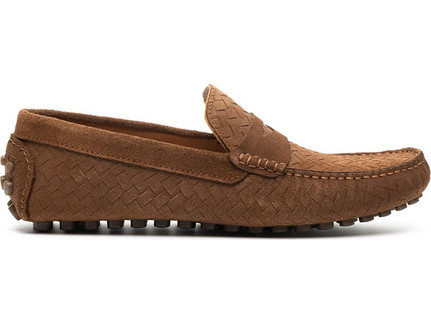 Perlamoda Ανδρικά Μοκασίνια Loafers Καστόρινα Ταμπά 3653325P