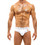 Modus Vivendi Glam Meander Αθλητικό Ανδρικό Μαγιό Σλιπ Λευκό AS2113