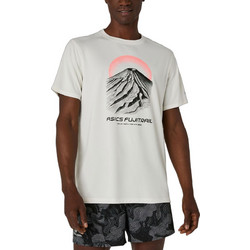 ASICS FUJITRAIL Logo Ανδρικό Αθλητικό T-Shirt Λευκό 2011D527-102