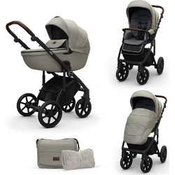 Dovadi Atta Luxe Καρότσι Μωρού 2 σε 1 Grey