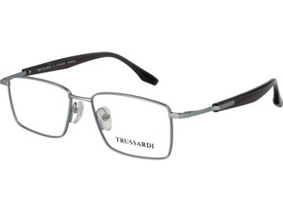 Trussardi TSM1047GT 03A Ανδρικός Σκελετός Γυαλιών Οράσεως Μεταλλικός Ασημί