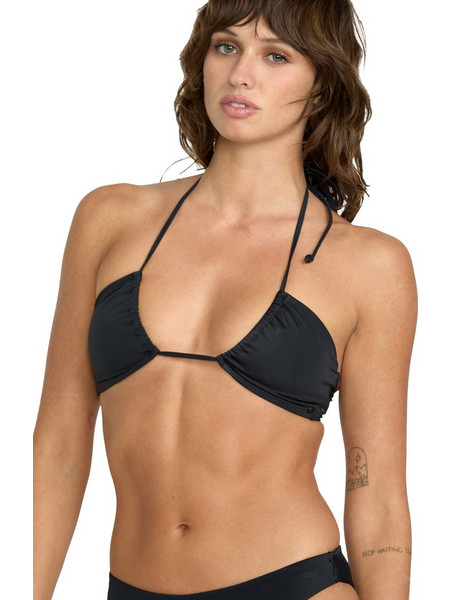 Volcom Bikini Top Τριγωνάκι Μαύρο O1222500-BLK