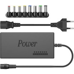 Techancy TL7341 Φορτιστής Laptop 120W 240V 1.3A με Αποσπώμενο Καλώδιο Τροφοδοσίας και Σετ Βυσμάτων