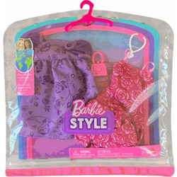 Mattel Barbie Style Σετ των 2 Floral