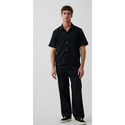 Gap Ανδρικό Παντελόνι Relaxed Εφαρμογή Μαύρο 887835002