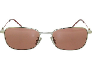 Givenchy GV40123U 16S Ανδρικά Γυαλιά Ηλίου Τετράγωνα Μεταλλικά Ασημί με Καφέ Φακό