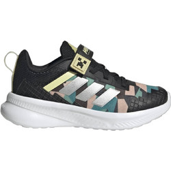 Adidas Minecraft Fortarun 4.0 Παιδικά Αθλητικά Παπούτσια για Τρέξιμο Μαύρα KK4631
