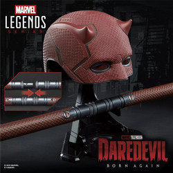 Hasbro Marvel Daredevil Born Again Legend Series Helmet & Billy Club