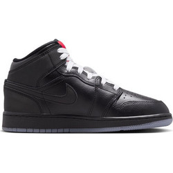 Jordan Air 1 Mid SE Ανδρικά Sneakers Μποτάκια Μαύρα HV5180-010