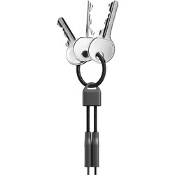 Nomad NM01992585 Keychain USB-C to USB-C 60W Black