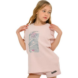 BodyTalk Παιδικό T-Shirt Αμάνικο Ροζ Χρυσό 1261-702828-00304
