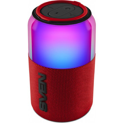 SVEN PS-130 Ηχείο Bluetooth 10W Κόκκινο