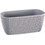 Prosperplast Splofy Case Γλάστρα Οβάλ Πλαστική Καφέ 29.7x14.5x13.3cm DSPC300-7529U