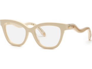 Roberto Cavalli VRC072-5309X7 Γυναικείος Σκελετός Γυαλιών Οράσεως Κοκάλινος Άσπρος