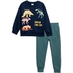 Funky Παιδικό Σετ Φόρμας Navy Μπλε Πετρόλ 226-317135-2