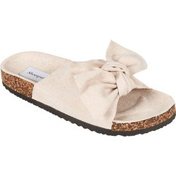 Elenross Γυναικεία Σανδάλια Suede Μπεζ GS06205W