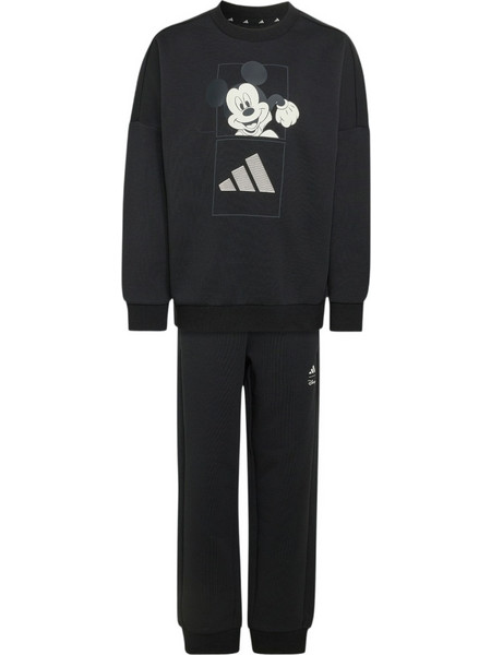 Adidas Disney Mickey Mouse Παιδικό Σετ Φόρμας Μαύρο KG6127
