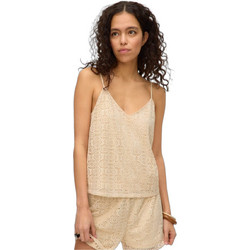Vero Moda Γυναικείο Καλοκαιρινό Top Μπεζ 10325031