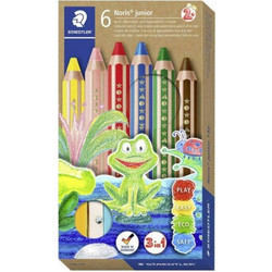 Staedtler Noris Junior Ξυλομπογιές Σετ 6τμχ