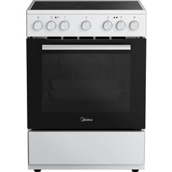 Midea MFO24D-ME4R10F (WH) Κουζίνα Ηλεκτρική 70lt με Κεραμικές Εστίες 60cm