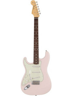 Fender MIJ Trad 60s LH Ηλεκτρική Κιθάρα ST Style με Μαγνήτες SS & Ταστιέρα Rosewood Shell Pink