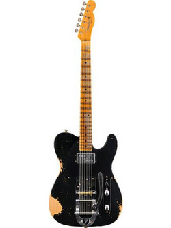 Fender Cunife Ηλεκτρική Κιθάρα T Style με Μαγνήτες SH & Ταστιέρα Maple Aged Crimson Transparent