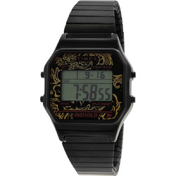 Timex 80 Ψηφιακό Γυναικείο Ρολόι Χρονογράφος με Μαύρο Μεταλλικό Μπρασελέ TW2W49500
