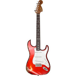 Fender Roasted Pro Ηλεκτρική Κιθάρα ST Style με Μαγνήτες SSS & Ταστιέρα Rosewood Candy Apple Red