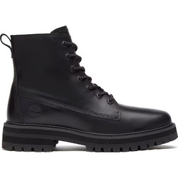 Timberland Britton Drive Ανδρικά Αρβυλάκια Δερμάτινα Μαύρα TB0A41CGW021