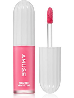 Amuse Powder Velvet 02 Peanut Coral Long Lasting Matte Κραγιόν Liquid 3.3gr