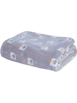 Nef-Nef Elephants 26 Κουβέρτα Αγκαλιάς Fleece 75x110 Γκρι