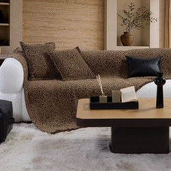 Nef-Nef Ριχτάρι Τριθέσιου Καναπέ 170x300 Leopard Brown