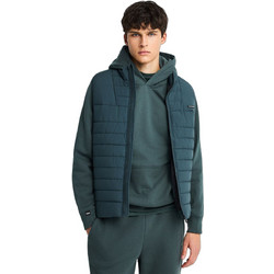 Funky Buddha Αμάνικο Ανδρικό Μπουφάν Χειμωνιάτικο Puffer Πετρόλ FBM014-001-01