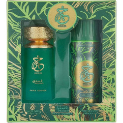 Paris Corner Khair Pistachio Eau de Parfum 100ml + Deodorant Spray 200ml