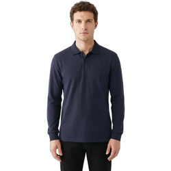 Paco & Co Ανδρική Μπλούζα Polo Μακρυμάνικη Navy Μπλε 26273250