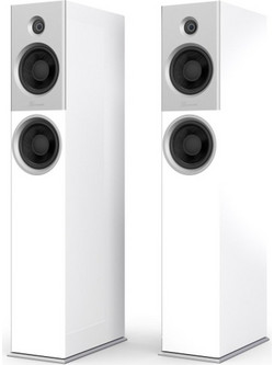 Burmester B18 Ζεύγος Ηχείων Hi-Fi Δαπέδου 120W 2.5 Δρόμων White
