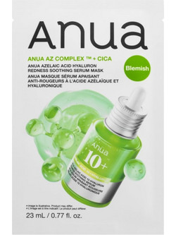 Anua Azelaic Acid Redness Soothing Sheet Μάσκα Προσώπου για Ενυδάτωση 23ml
