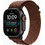 Apple Watch Ultra 4 Cellular 49mm Titanium Black Alpine Loop Burgundy