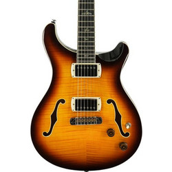 PRS Guitars SE Hollowbody II Ηλεκτρική Κιθάρα Hollow με Μαγνήτες HH & Ταστιέρα Ebony McCarty Tobacco Sunburst