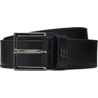 Hugo Boss Giove Ανδρική Ζώνη Δερμάτινη Μαύρη 50537026-001