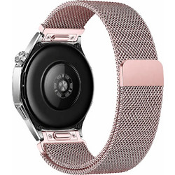 Hoco WH28 Λουράκι Μεταλλικό Pink (Universal 22mm)