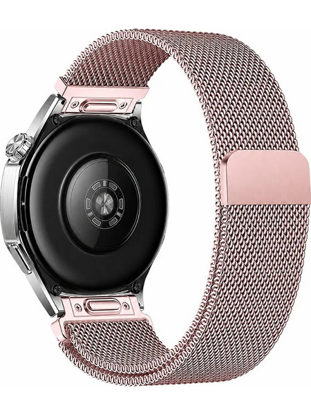 Hoco WH28 Λουράκι Μεταλλικό Pink (Universal 22mm)