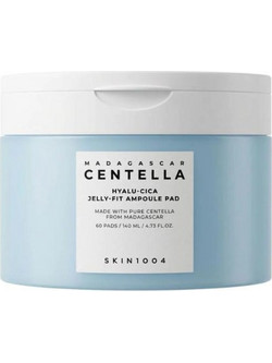 Skin1004 Madagascar Centella Hyalu-Cica Jelly-Fit Ενυδατικά Μαντηλάκια Τόνωσης Προσώπου 60τμχ