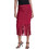 DKNY Μίντι Φούστα Πλεκτή Ψηλόμεση Pencil Μπορντό P6ERAD35-FOH