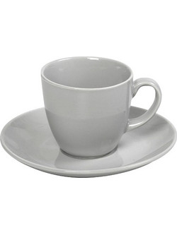 Espiel Φλιτζάνι Espresso & Ελληνικού Καφέ Πορσελάνης Γκρι 90ml OWA101K6