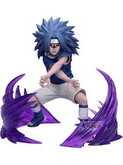 Banpresto Naruto Shippuden Vibration Stars Sasuke Uchiha 15cm