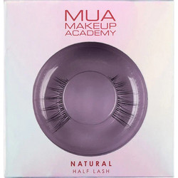 MUA Natural Βλεφαρίδες Μισές Αυτοκόλλητες 2τμχ 5055402984828