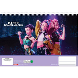 Safta K-Pop Demon Hunters Huntrix Μπλοκ Ζωγραφικής A4 30 Φύλλων 364-02413